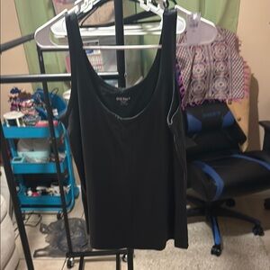 Old Navy Grey Sleeveless Long Tank Top